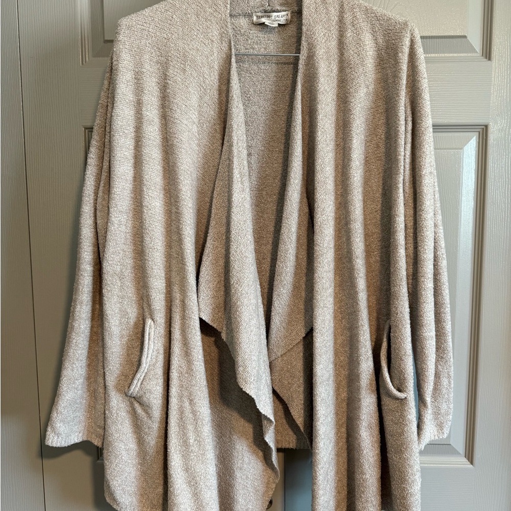 Barefoot Dreams Cozy Chic Lite Open-Front Sweater